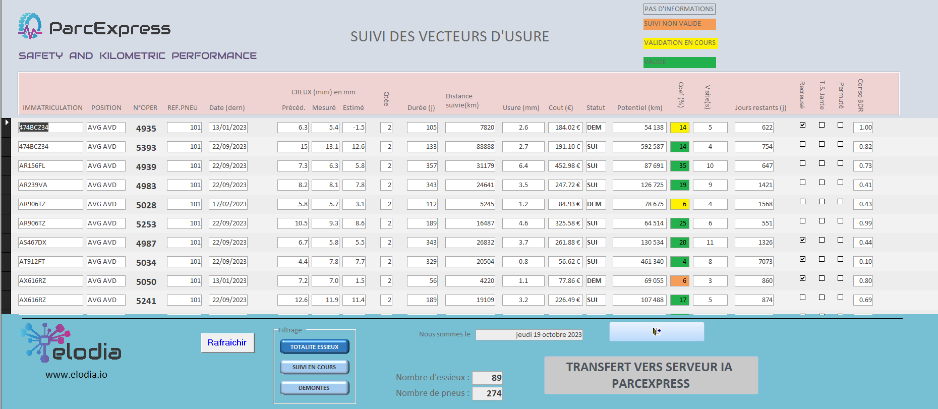 Capture d'écran - version alpha